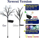 TONULAX Solar Garden Lights - Upgraded Landscape Tree Lights with Larger Solar Capacity, Decorative Light Outdoor for Pathway, Patio, Front Yard Decoration(4 Pack) by GreenHaven Gardens