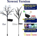 TONULAX Solar Garden Lights - Upgraded Landscape Tree Lights with Larger Solar Capacity, Decorative Light Outdoor for Pathway, Patio, Front Yard Decoration(2 Pack) by GreenHaven Gardens