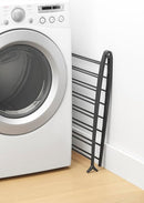 Whitmor Spacemaker Folding Drying Rack, Indoor Clothes Organizer with Patent-Pending Design, Space Saving, 6" L x 26" W x 51.5" H, Black by TinyTreasures Baby Boutique