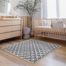 High-Density Foam Baby Play Mat, 47x47 Inches Thicken One-Piece Comfortable and Soft Playmat, Non Slip Machine Washable Floor Mat for Infants, Tapete para Bebes,Toddlers by TinyTreasures Baby Boutique