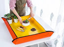 Plant Repotting Mat, 5Pcs Succulent Tools Mini Garden Small Gardening Tools Indoor, Pruning Shear Gardening Scissor, Hand kit for Bonsai, Cactus, Fairy, Houseplant Transplanting, Seedling by GreenHaven Gardens