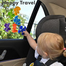 Unique Suction Bath Toys for Baby Kids Ages 1-3, No Hole Bath Toy Silicone Animal Sensory Fidget Toys for Baby Tray Window Travel, 6 PCS by TinyTreasures Baby Boutique