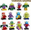 TEMI Magnet Robot Toy for Kids 3-5 Years Old - Monster Magnet Toys Stacking Transform Toys with Storage Box, Set for Boys Age 3 4 5 6 7 Years Old Boys, Christmas and Birthday Gifts by TinyTreasures Baby Boutique