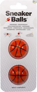 Sneaker Balls Odor-Fighting Shoe Fresheners, Eliminates Unpleasant Smells, Perfect For Sneakers, Gym Bags, Gear Bags, Drawers, Lockers, And More!, Basketball, 2 Pack by CozyNest Decor