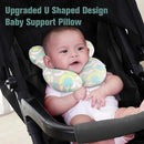 KAKIBLIN Baby Travel Pillow,Neck Pillows for Car Seat,Upgraded Baby Head Pillow,Toddler Head and Neck Support Pillow for Car Seat, Pushchair,Travel (Circle) by TinyTreasures Baby Boutique