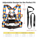 Safety Harness Leash for Kids with Autism, Special Needs and Older Children Ages 3-6 | Adjustable Walking Harness with Grab Handle and Tether | Keep Active ADHD/ASD Autistic Kids Safe by TinyTreasures Baby Boutique