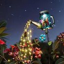 Solar Watering Can Light, Yard Outdoor Decor Lights, IP65 Waterproof, Hanging Butterfly Garden Light, Outside Garden Flower Bed Decor, Women Gift, Birthday Gifts by CozyNest Decor