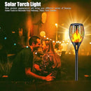 Solar Lights Outdoor, 43" Waterproof Flickering Flames Torch Lights, Solar Landscape Decoration Lighting Auto On/Off Pathway Lights for Garden Patio Yard Christmas, 2 Packs by GreenHaven Gardens