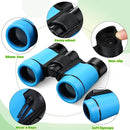6 Pack Kids Binoculars Shock Proof Toy Binoculars Set for Age 6 Years Boys Girls Hunting Folding Small Telescope Birthday Gifts Bird Watching Educational Learning Camping Outdoor (Fresh Colors) by TinyTreasures Baby Boutique
