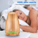 Diffuserlove Essential Oil Diffuser 200ML Aroma Diffuser Mist Humidifiers with 7 Color LED Lights, Auto Shut-Off Function for Bedroom Office Room House by CozyNest Decor
