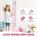 Personalized Name Growth Chart for Kids, Unicorn Wooden Wall Decor Growth Chart, Wall Decor for Kids Room, Wooden Growth Chart for Wall and Nursery Medical Office Toddler Playroom by CozyNest Decor