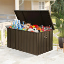 Domi 200-Gallon Outdoor Storage Box – Waterproof, Lockable Storage Cabinet for Patio Furniture, Garden Tools & Pool Supplies – Large Metal Storage for Cushions by GreenHaven Gardens