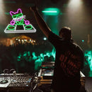 Cat DJ Player Neon Sign Dimmable DJ Player Led Neon Light for Wall Decor USB Powered Cool Neon Light Sign for Bar Party Man Cave Bedroom Art Wall Decoration by CozyNest Decor