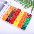 2480pcs Thanksgiving Fall Polymer Clay Beads Charms Friendship Bracelet Necklace Earring Jewelry Making kit, Accessories for Arts Crafts DIY Gifts for Women Girls by TinyTreasures Baby Boutique