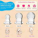 Baby Fruit Food Feeder - Silicone Nibble Tray Combo - Breastmilk Popsicle Mold for Cooling Relief, BPA Free Mesh Feeder for Infant Self Feeding (Claw Beige + Pineapple) by TinyTreasures Baby Boutique