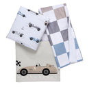 Lambs & Ivy Little Racer 3-Piece Cars/Transportation Baby Crib Bedding Set by TinyTreasures Baby Boutique