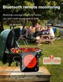 BFOUR Bluetooth Meat Thermometer Wireless Grill Thermometer with 3 Probes, Premium Digital Meat Thermometer Food Thermometer Timer Alarm for Smoker, Grill, Oven, Kitchen, Cooking, BBQ by GreenHaven Gardens