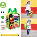 Kids Musical Instruments, 33Pcs 18 Types Wooden Percussion Instruments Tambourine Xylophone Toys for Kids Children, Preschool Education Early Learning Musical Toy for Boys and Girls by TinyTreasures Baby Boutique