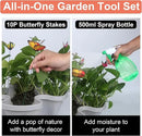 Vertical Planter, 5 Tier Stackable Strawberry Planter with Garden Tool Set, Movable Indoor/Outdoor Garden Herb Pot for Growing Vegetables and Succulents, Gray by GreenHaven Gardens