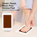 4-Pack Inkless Baby Hand and Footprint Kit - Mess Free Ink Pad for Newborn Keepsake, Dog Nose & Paw Print Kit, Clean Touch Ink Pad for Baby Hand & Footprints, Ideal New Mom Gifts (Autumn) by TinyTreasures Baby Boutique