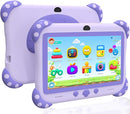 Kids Tablet 7 inch Toddler Tablet for Kids WiFi Tablets 32G Android Dual Camera Parental Control with Kids app Pre-Installed YouTube Netflix (Purple) by TinyTreasures Baby Boutique