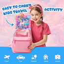 Magnetic Jigsaw Puzzles for Toddlers Kids 3-8 Girls,(3 36-Pieces) Travel Puzzles Toys for Kids Ages 4-6,Take-Along Car Airplane Road Trip Activities Game for 3 4 5 6 7 8 Year Old Birthday Gift by TinyTreasures Baby Boutique