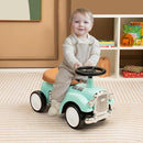 HONEY JOY Ride On Push Car, Outdoor Toddler Riding Toys w/Steering Wheel, Horn & Storage, Foot-to-Floor Sliding Car, No Batteries, Retro Baby Ride On Toys for Boys and Girls (Green) by TinyTreasures Baby Boutique