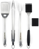 Pork Barrel BBQ Tool Set Grill Kit - Premium Stainless Steel BBQ Grill Accessories, Grilling Tools & BBQ Accessories for Outdoor Grill - Perfect BBQ Tools and Grilling Gifts for Men by GreenHaven Gardens