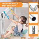 Foldable Baby Playpen, Shape & Size Adjustable Playpen for Toddler, 79x71 Large Play Pens Safety Mesh Foldable Playard for Babies, Portable Baby Fence Play Area Kids Play Pen, Grey by TinyTreasures Baby Boutique