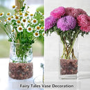 2LB Succulent and Cactus Gravel Pebbles, 1/5 Inch Natural Decorative Polished Stones, River Rocks for Vases Gardening Indoor and Outdoor Decorative Rocks, Red by CozyNest Decor