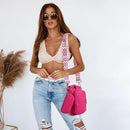 Water Bottle Carrier Bag with Strap, Water Bottle Holder Crossbody Bags for Women Men for Walking, Hiking,Cycling by TinyTreasures Baby Boutique