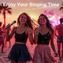 Wireless Microphone,Professional Dual Handheld Cordless Dynamic Mic System with Rechargeable Receiver,Karaoke Microphone Set for Singing, Karaoke, Wedding, DJ, Party, Speech,Church,Class Use,PA System by TinyTreasures Baby Boutique
