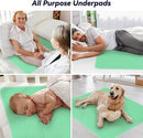 4 Pack 36” x 36” Extra Heavy Absorbency Washable Underpads, Waterproof Quick Drying Nursing Pads Incontinence Bed Pads, Reusable Washable Pee Pads for Dogs, Diaper Changing & Adults by TinyTreasures Baby Boutique
