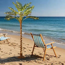 Birchlitland Lighted Palm Trees for Outside Patio 6FT 220 LED Fairy Lights, Artificial Palm Tree Lights Plug in for Home Pool Beach Decoration by CozyNest Decor