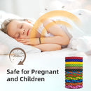 36 Pack Mosquito Repellent Bracelets, DEET-Free Natural Bands, PU Leather Insect & Bug Repellent Wrist Bands for Kids & Adults, Individually Wrapped by TinyTreasures Baby Boutique