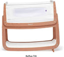 SnuzPod 4 Rocking Baby Bassinet Bedside Sleeper - Lightweight, Portable Bedside Bassinet, Lift Off Crib, Zip Down Wall, 3D Breathable Mattress, 6 Height Settings and Comfort Incline Mode, Natural by CozyNest Decor