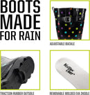 Western Chief Women's Tall Waterproof Rain Boot Outdoor Garden Shoes by GreenHaven Gardens