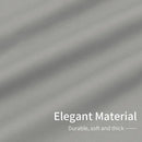 Easy-Going Blackout Curtains for Bedroom, Solid Thermal Insulated Grommet and Noise Reduction Window Drapes, Room Darkening Curtains for Living Room, 2 Panels(42x84 in, Light Gray) by CozyNest Decor
