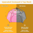 Alvantor Pop Up Playpen- 7'x7'x44”Baby Playpens Large Kids Play Tent Portable and Foldable Playpen Indoor/Outdoor Play Yard with Protective Mesh, UV SPF 50+ Sunshade, and Soft Foam Floor, Pink by TinyTreasures Baby Boutique