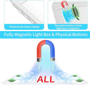 Phylosal Rechargeable A3 LED Light Pad with Built-in Stand, Magnetic Tracing Light Box for Drawing, Diamond Art Light Board with Side Button, Super Bright Light Table for Diamond Painting, Sketching by TinyTreasures Baby Boutique