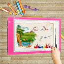 Light Box Drawing A4,Tracing Board with 3 Brightness Adjustable for Artists, Animation Drawing, Sketching, Animation, X-ray Viewing (Red) by TinyTreasures Baby Boutique