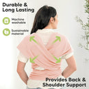 KeaBabies Baby Wrap Carrier - All in 1 Original Baby Carrier Newborn to Toddler Sling, Easy to Wear, Hands Free Bonding, Lightweight, Breathable Infant Wraps (Dusty Pink) by TinyTreasures Baby Boutique
