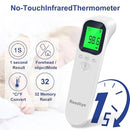 Contactless Thermometer - Digital Forehead Thermometer for Baby, Kids and Adults,3 Color Fever Alarm, 2 in 1 Forehead & Object Mode by TinyTreasures Baby Boutique