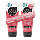 All Good Baby & Kids Sunscreen Lotion for Face & Body - UVA/UVB Broad Spectrum, SPF 30, Zinc Oxide, Coral Reef Friendly, Water Resistant- Zinc, Shea Butter, Coconut Oil, Aloe (3 oz)(2-pack) by TinyTreasures Baby Boutique