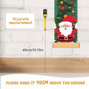Personalized Name Growth Chart for Wall, Christmas Deer Height Chart, Waterproof Canvas Measure Wall Ruler Removable, Nursery Wall Decor for Baby Kids Toddlers,Christmas Gifts for Kid by TinyTreasures Baby Boutique