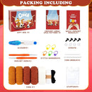 Crochet Kit for Beginners, 2 Adorable Corgi Dog Crochet Animals Kits, Easy Beginner Crochet Kit for Adults & Kids, Women & Men, DIY Craft Knitting Kit with All Supplies by TinyTreasures Baby Boutique