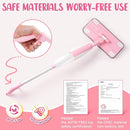 Pink Mini Spray Mop for Toddler-Girls Montessori Cleaning Toy That Real Spray Water,Pretend Playhouse Essentials for Girls Ages 3-8,Toddler Educational Housekeeping Set by TinyTreasures Baby Boutique