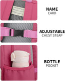 Toddler Backpack for Toddlers 1-2: Baby kids Backpack for daycare Boys Girls Not fit Folder by TinyTreasures Baby Boutique