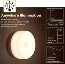 Rechargeable Mini Touch Night Light, Wireless LED Lamp for Kids - Portable, Dimmable Nursery Lamp by TinyTreasures Baby Boutique