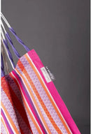 LA SIESTA - Large Comfort Habana Cotton Hammock - Indoor/Outdoor Swing Chair - Max 285 Lbs, Flamingo by GreenHaven Gardens